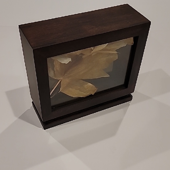 Pottery Barn Memory Keepsake Box Dark Brown 8.5 X 7 In. - Picture 2 of 11